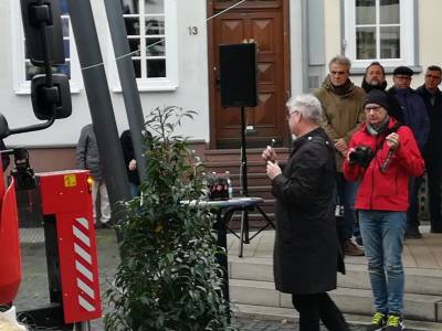 Segnung durch Dechant Sch�tz